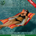 Tecido de poliéster piscina dom lounge flutuante beanbag